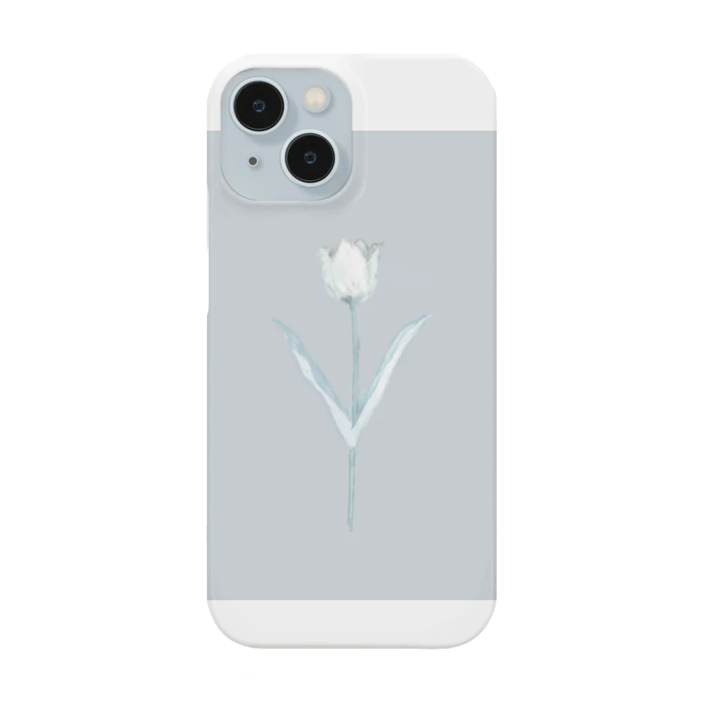 rilybiiの💐 Snow Tulip . Smartphone Case