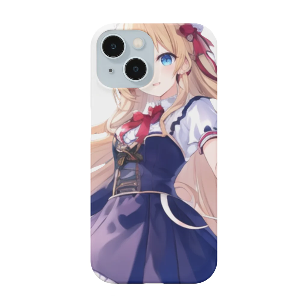 かわいい女の子とシュールな絵のアリスマーガレットちゃん Smartphone Case