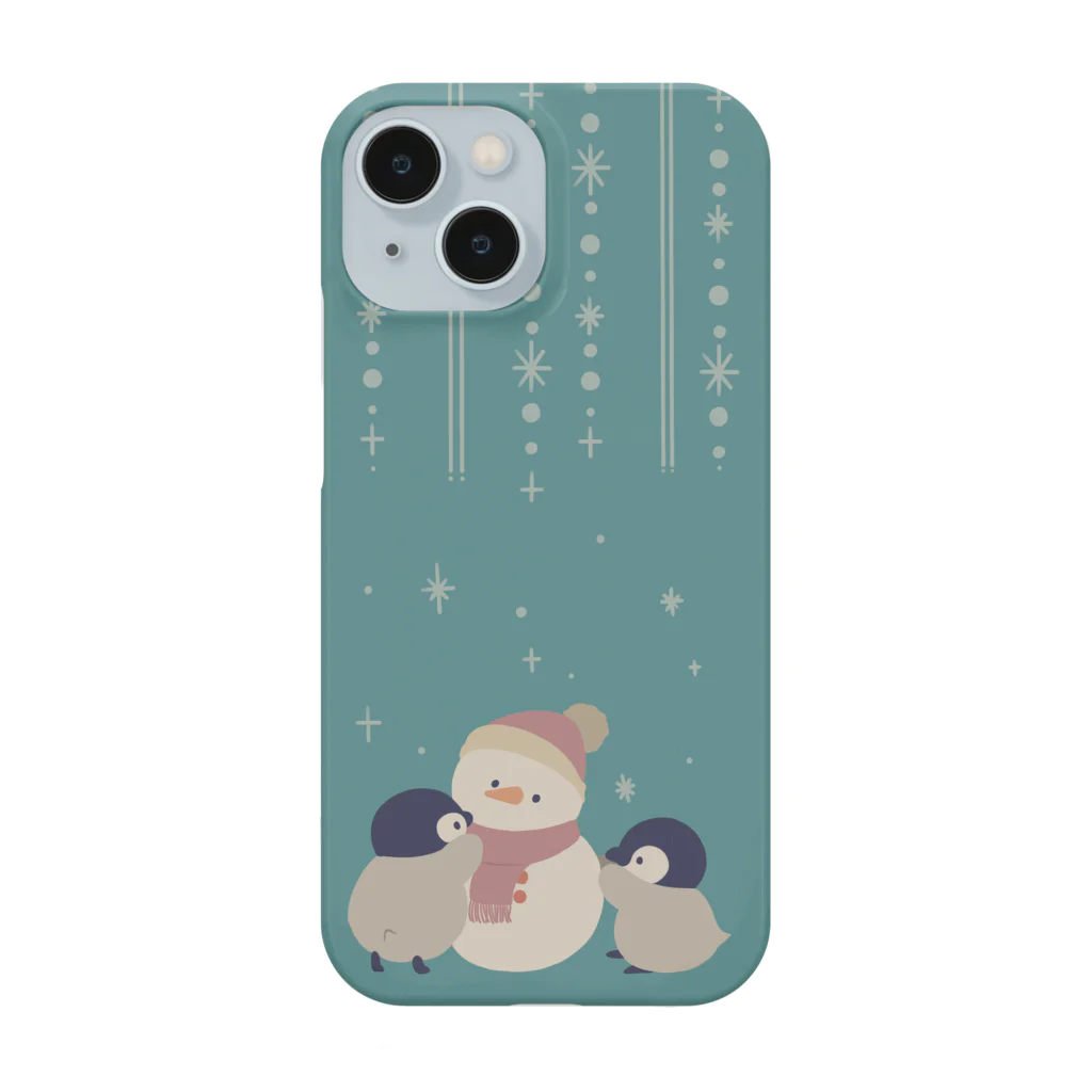 meow！のゆきだるまづくり Smartphone Case