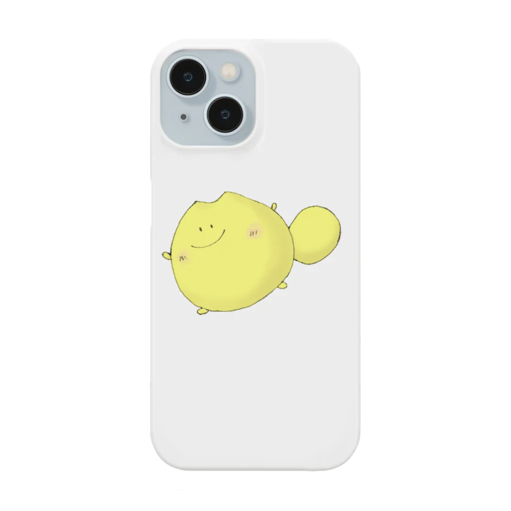 nekooteのにゃぴわらちゃん★イエロー Smartphone Case