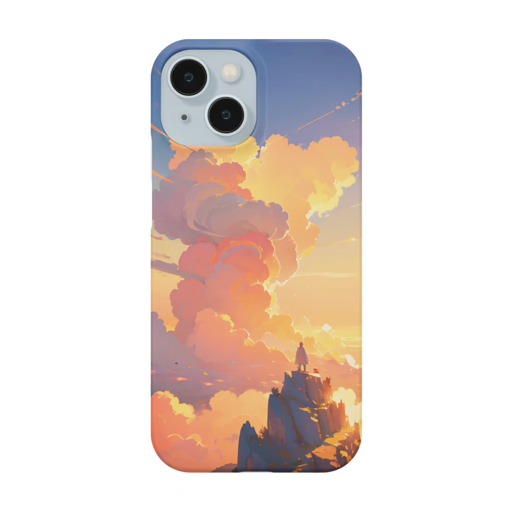 卯月なのかのMountain Journey　〜峻険の先に待つ絶景の旅〜　No.3「空の旅人」 Smartphone Case