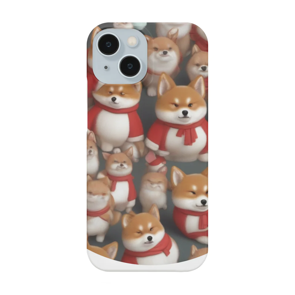 〜たけしゃんのお店〜の芝犬サンタ⑦ Smartphone Case