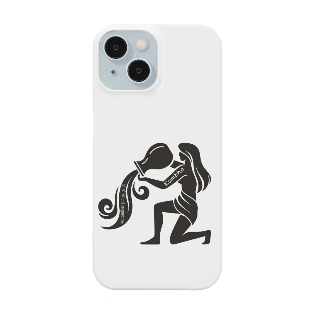 CyberArmadilloのクンバ（水瓶座） Kumbha (Aquarius) Smartphone Case