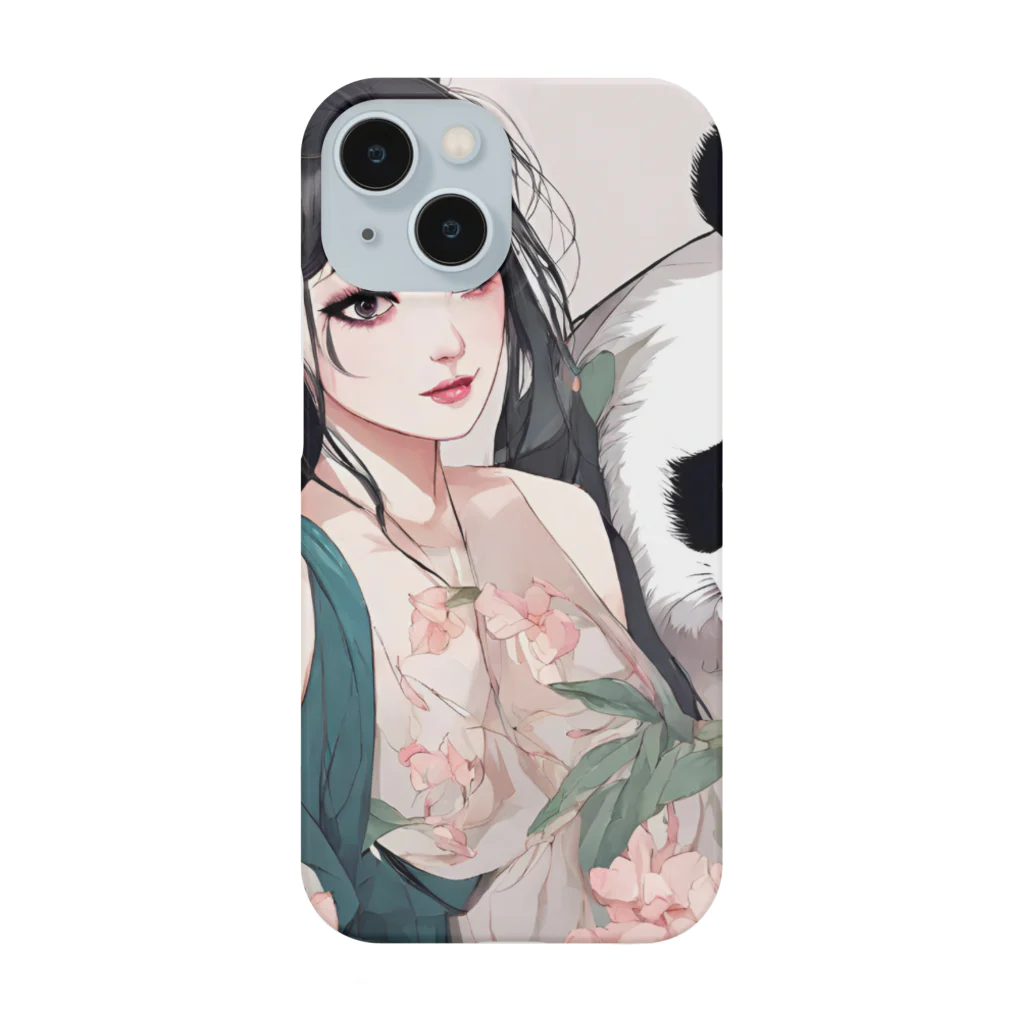 アニマルズの美女とパンダ Smartphone Case