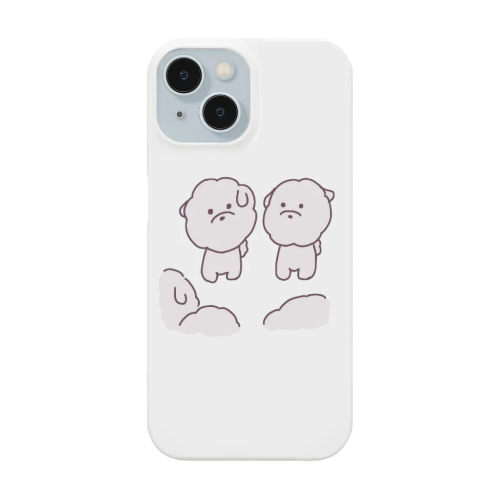 feee.co/フィー子(マーメイド)のふわもち犬の集い(井戸端会議) Smartphone Case