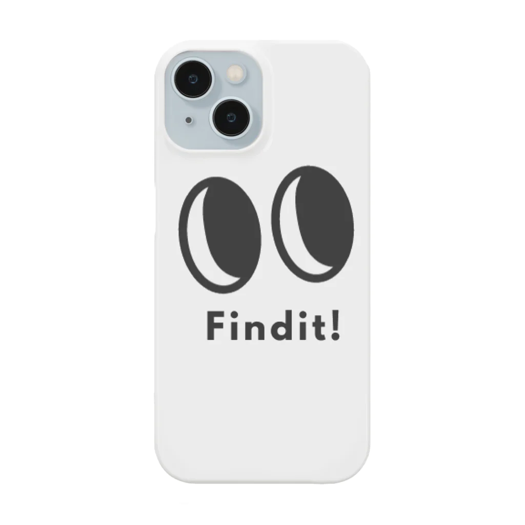 usabit.のぐっず屋さんのFindit！ロゴ Smartphone Case