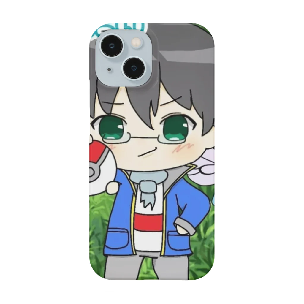 ポケにぃファングッズshopの好きなアニメと僕 Smartphone Case