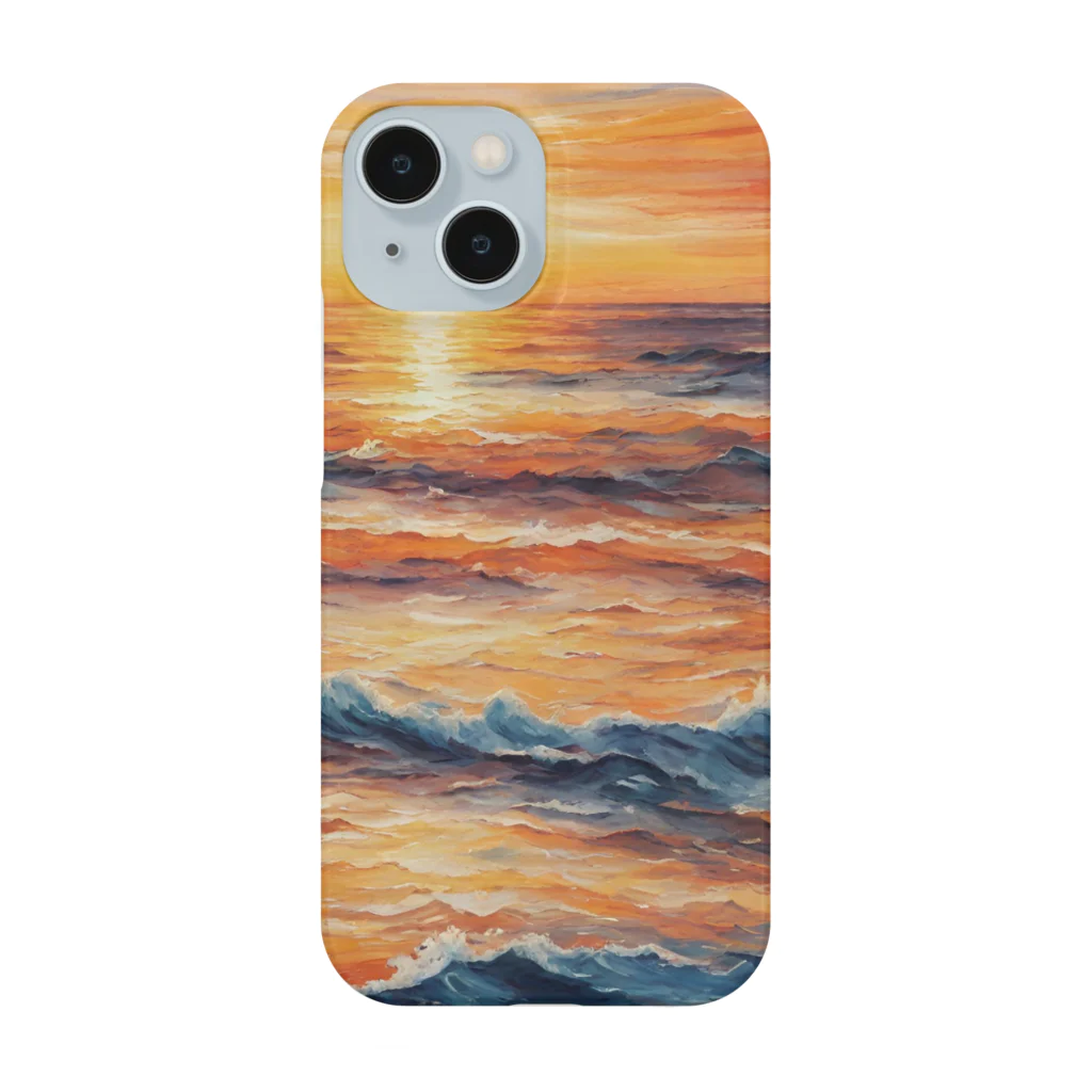 サンライズのサンライズ　海 Smartphone Case