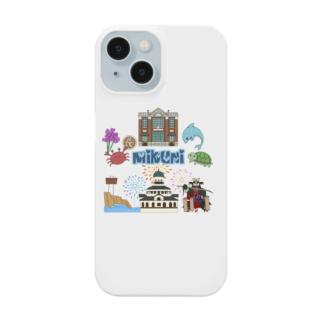 福井県坂井市三国町のグッズの🆕三国デザイン Smartphone Case