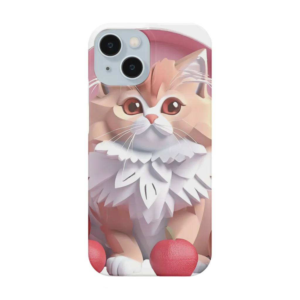 uncle-Toshiの果物と子猫 Smartphone Case