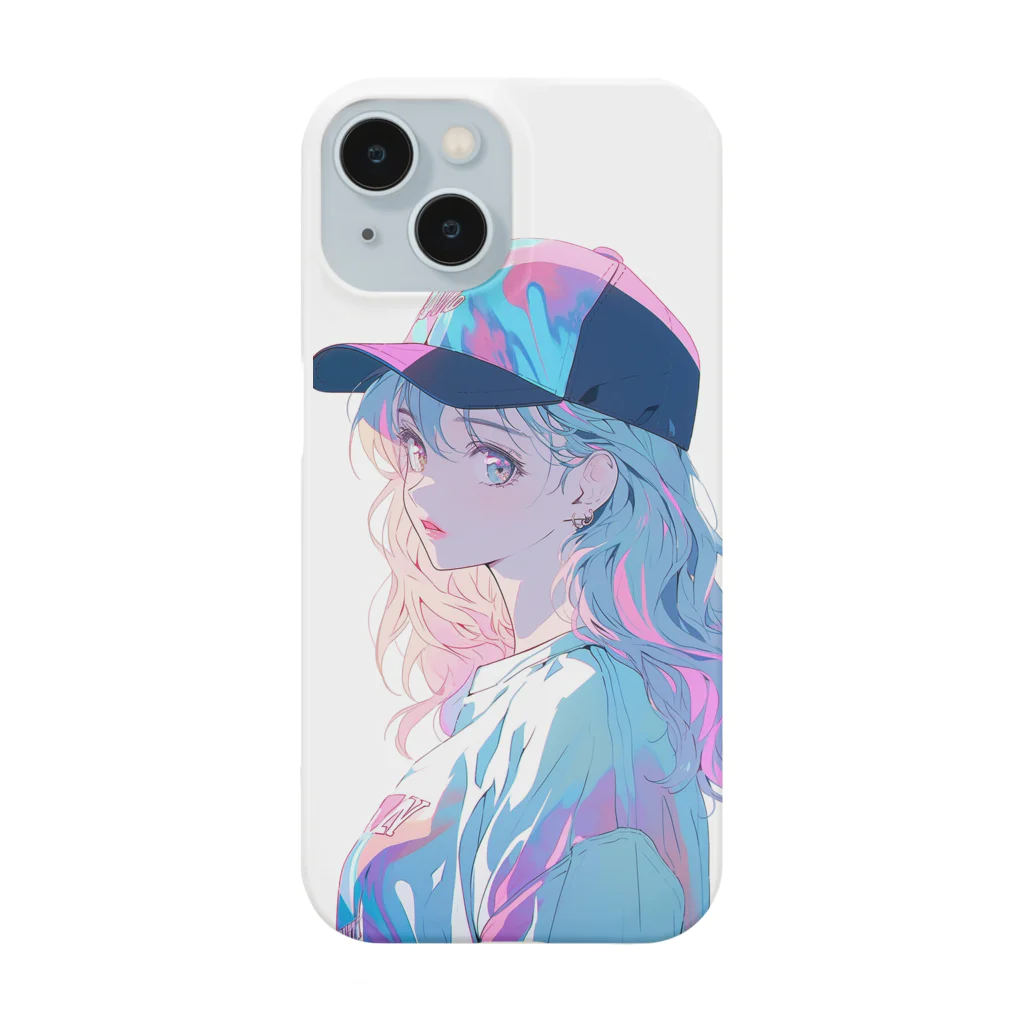 yanagi029の帽子女子 Smartphone Case