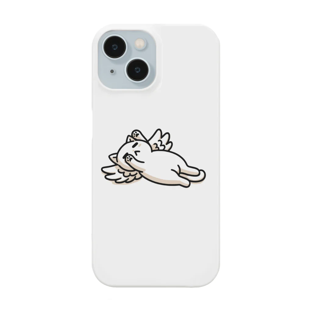 Mystery Cat Worldの何もしたくないのんびりねこ Smartphone Case