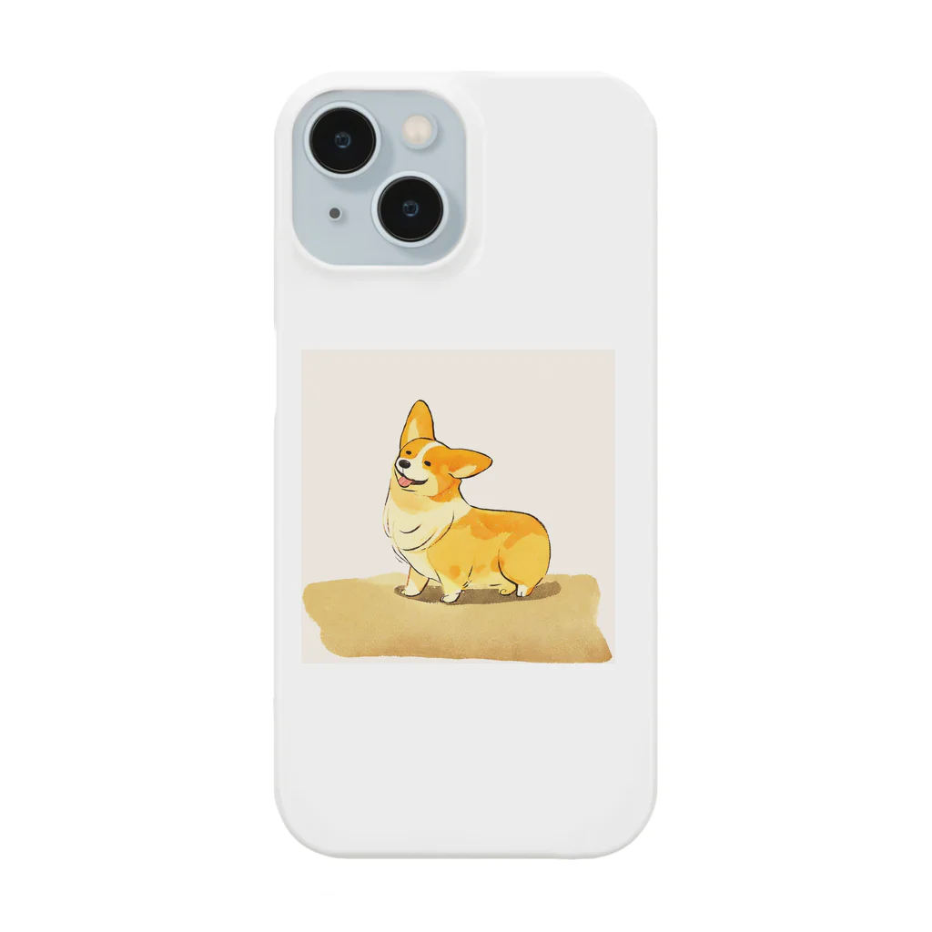 おいでよコーギーの森のゆるキャラコーギーさん Smartphone Case