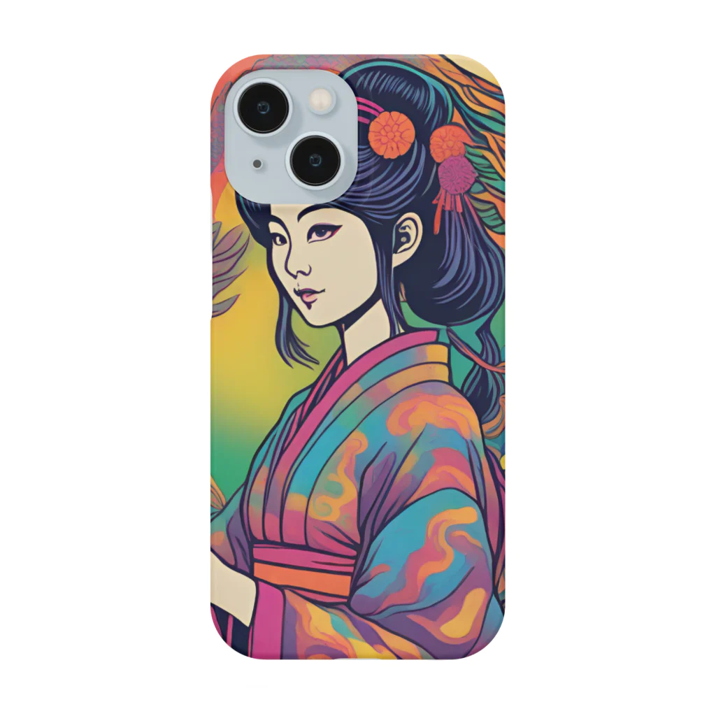 100万屋の百万屋の双竜と巫女グッツ Smartphone Case