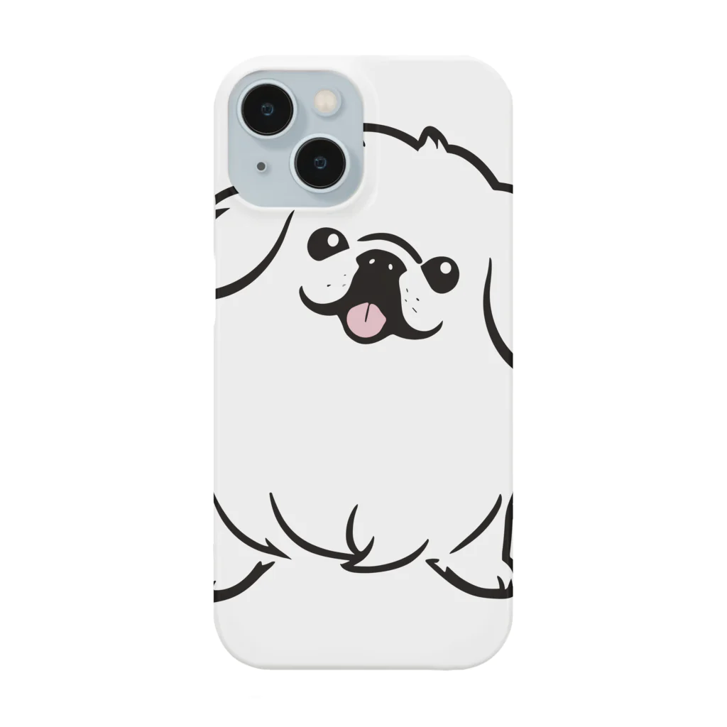 ファンシーTシャツ屋のペキニーズちゃん Smartphone Case