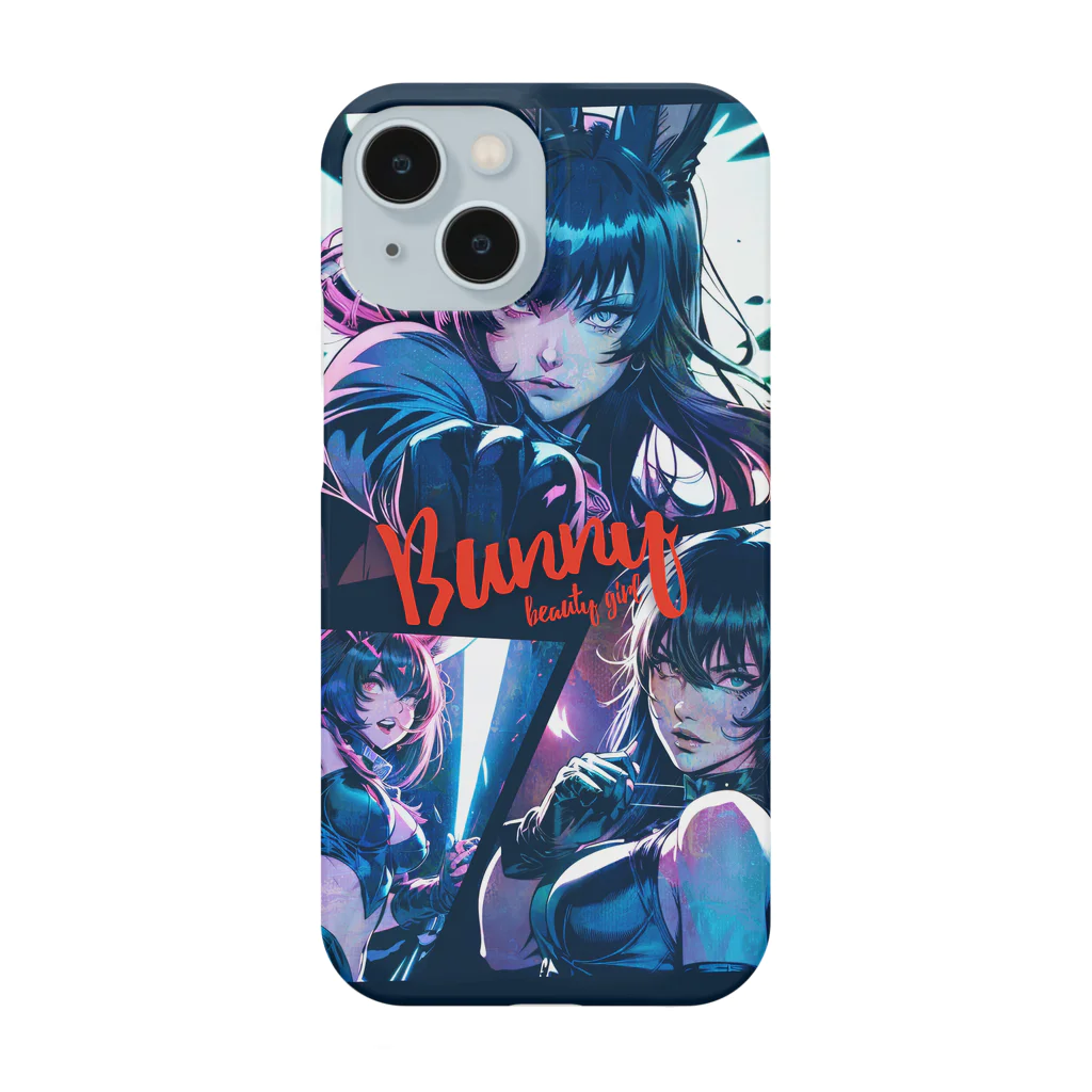 BUNNY-ONLINEのBUNNY-ART No.14 アメコミ ヴィンテージ Smartphone Case