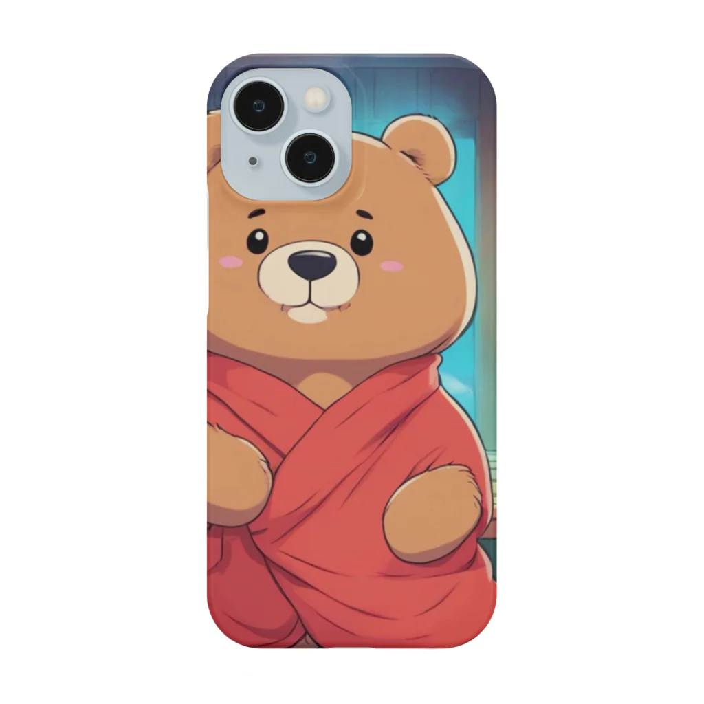 mildparkmanのサウナテディベア Smartphone Case