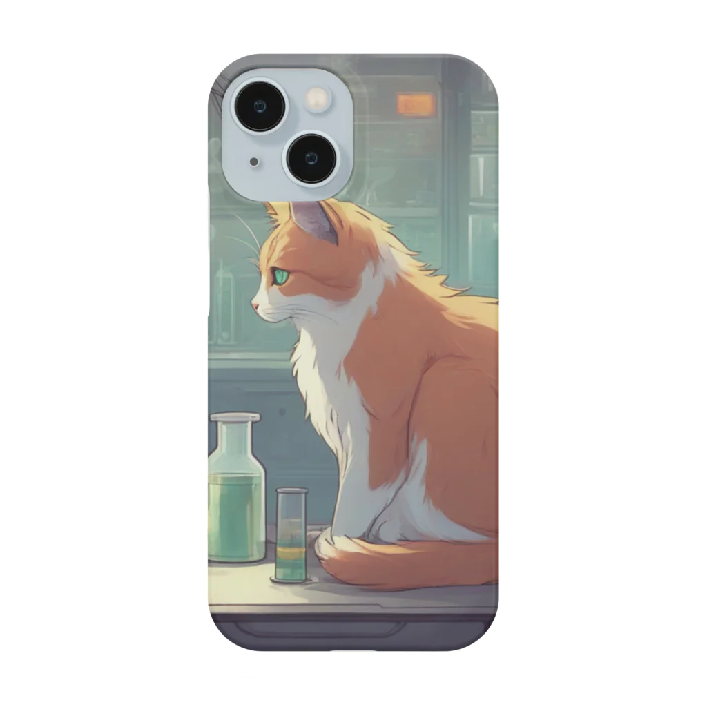 oekakishopの研究する猫 Smartphone Case