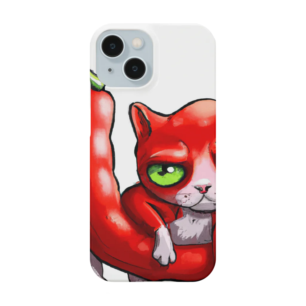 tougarashi_nekoの唐辛子猫 Smartphone Case