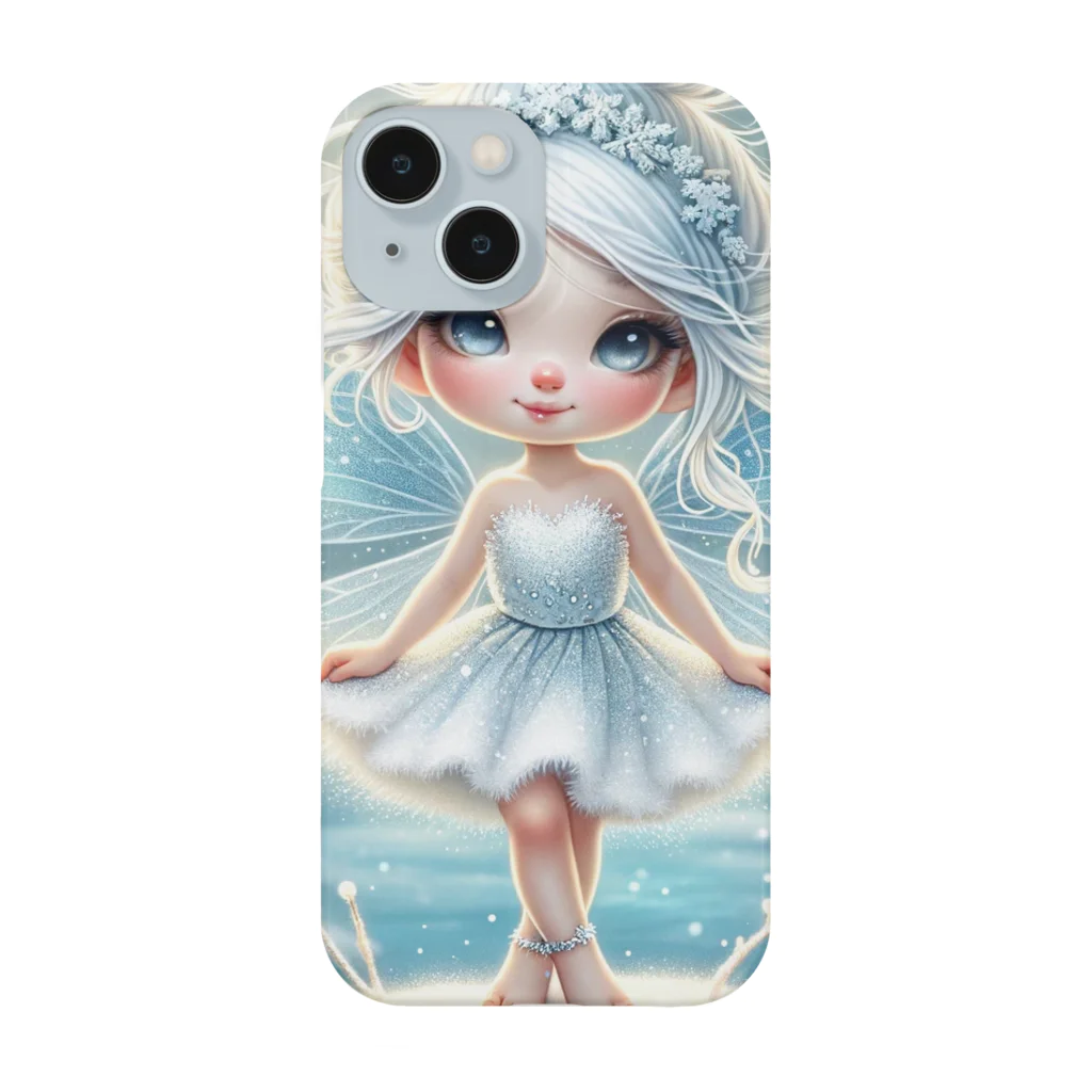 the blue seasonの冬の魔法 - 1月の妖精 Smartphone Case