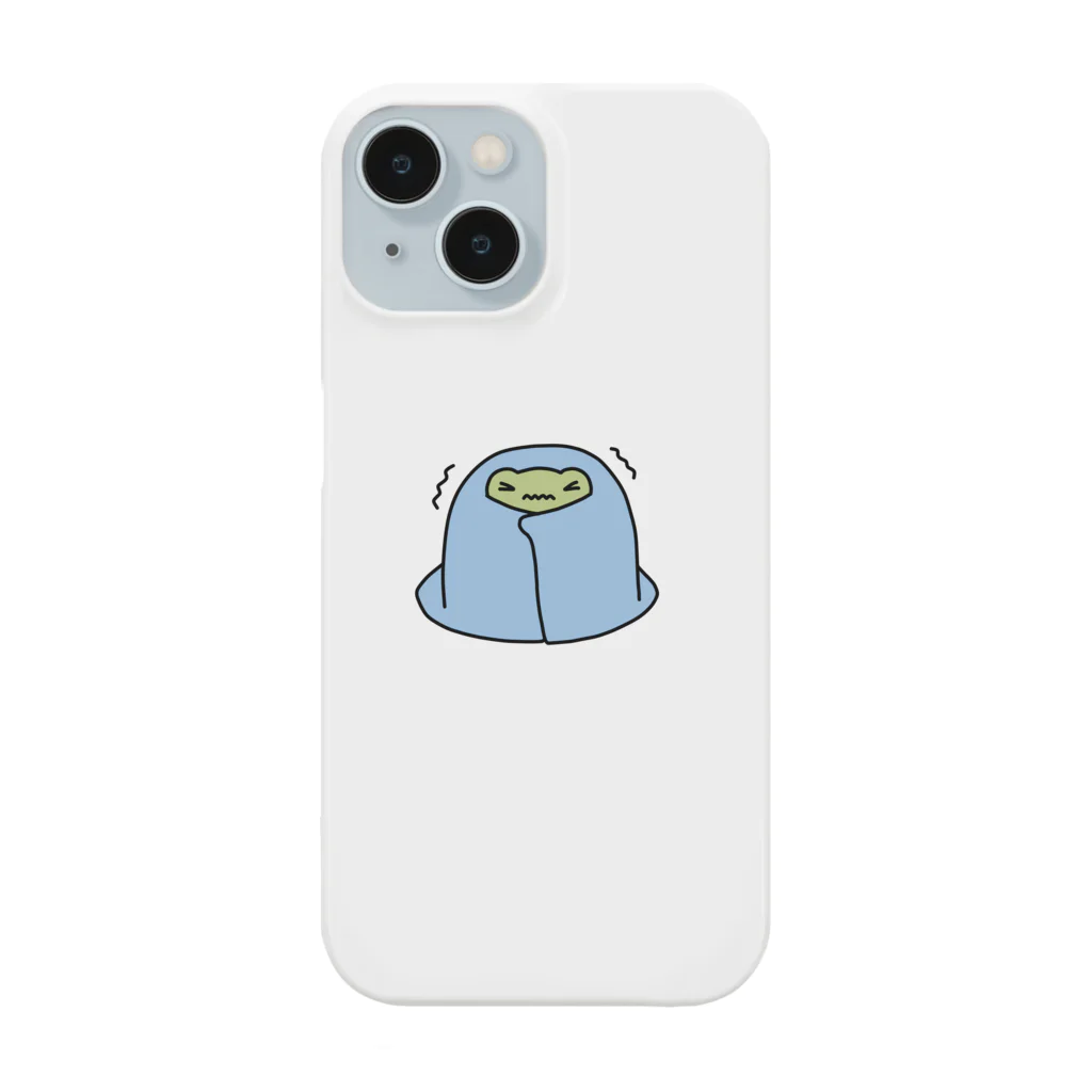 892の毛布から出られない蛙さん Smartphone Case