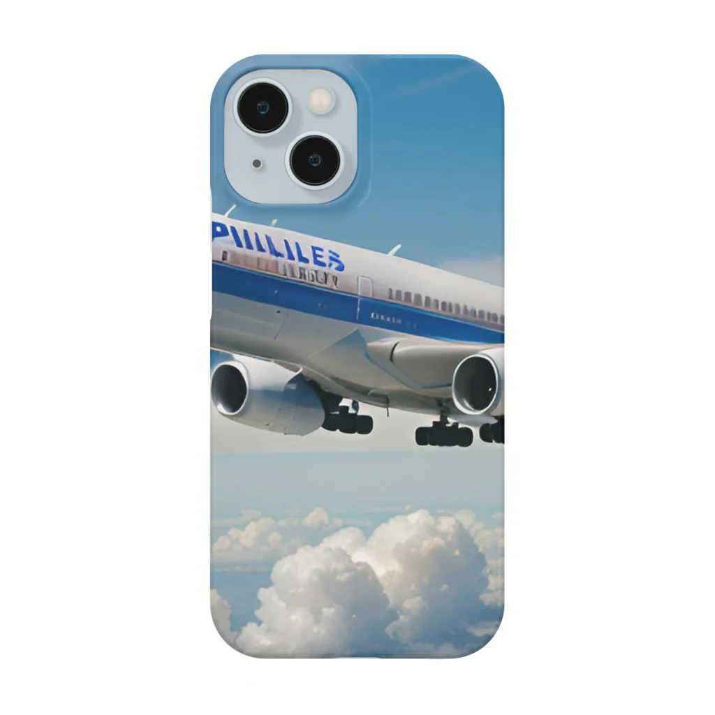 あかいはちのフィリピンの旅客機 Smartphone Case