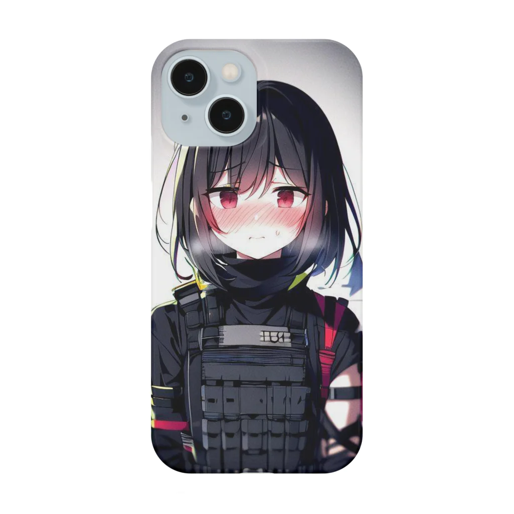 キャラクターグッズの【戦闘員少女】人工呼吸...ですか？... Smartphone Case