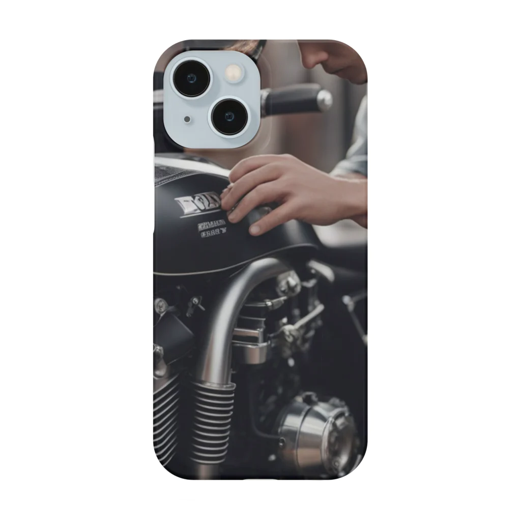 GROUND-WORKSのバイク整備 Smartphone Case