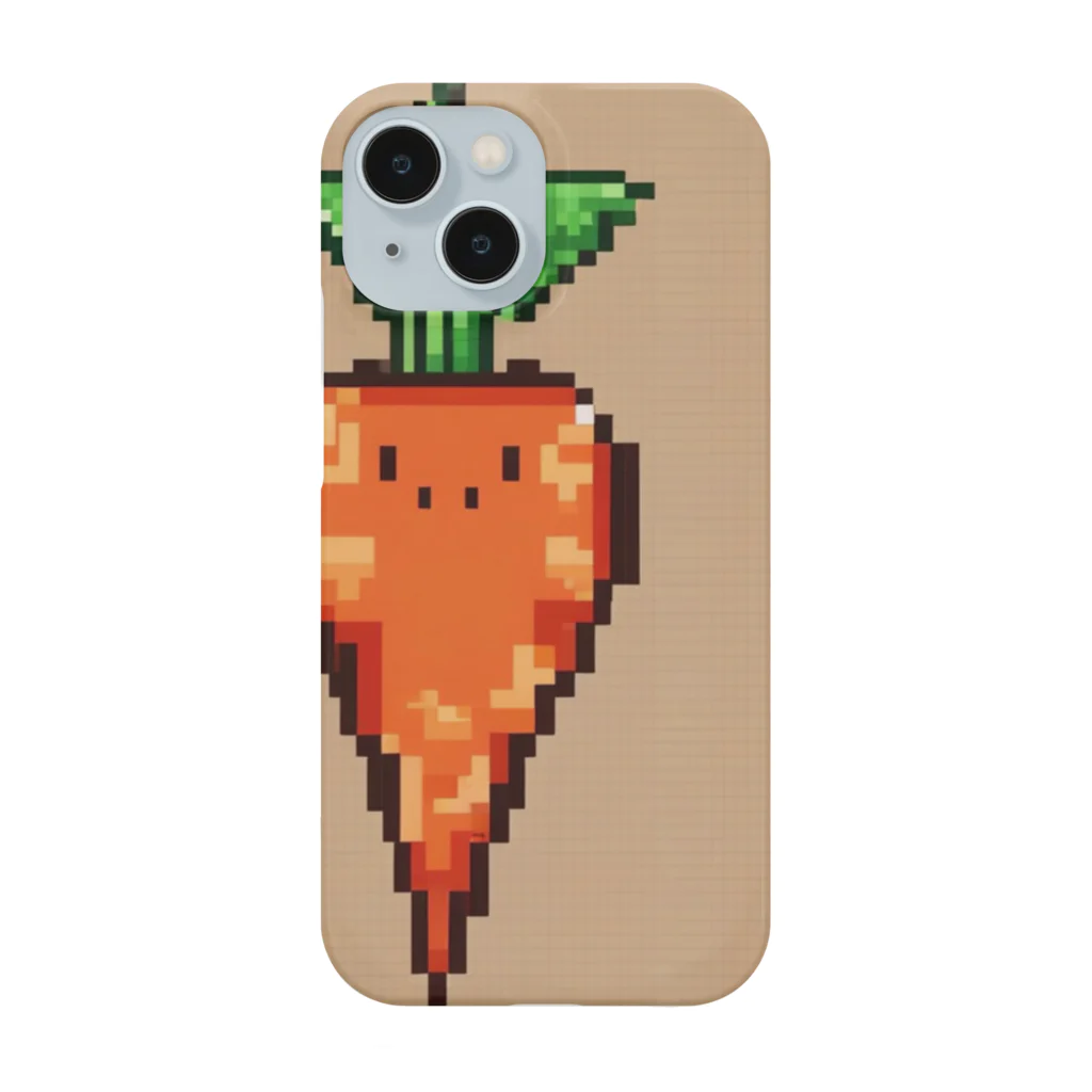 たてっぴのショップのピクセルにんじん Smartphone Case