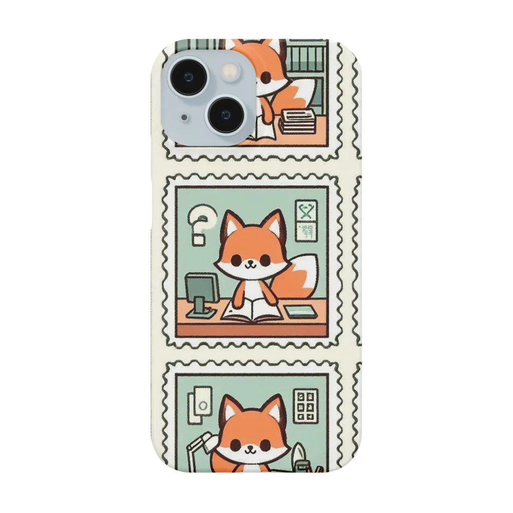 フォックスのきつねショップのあっちこっちどっちきつね Smartphone Case