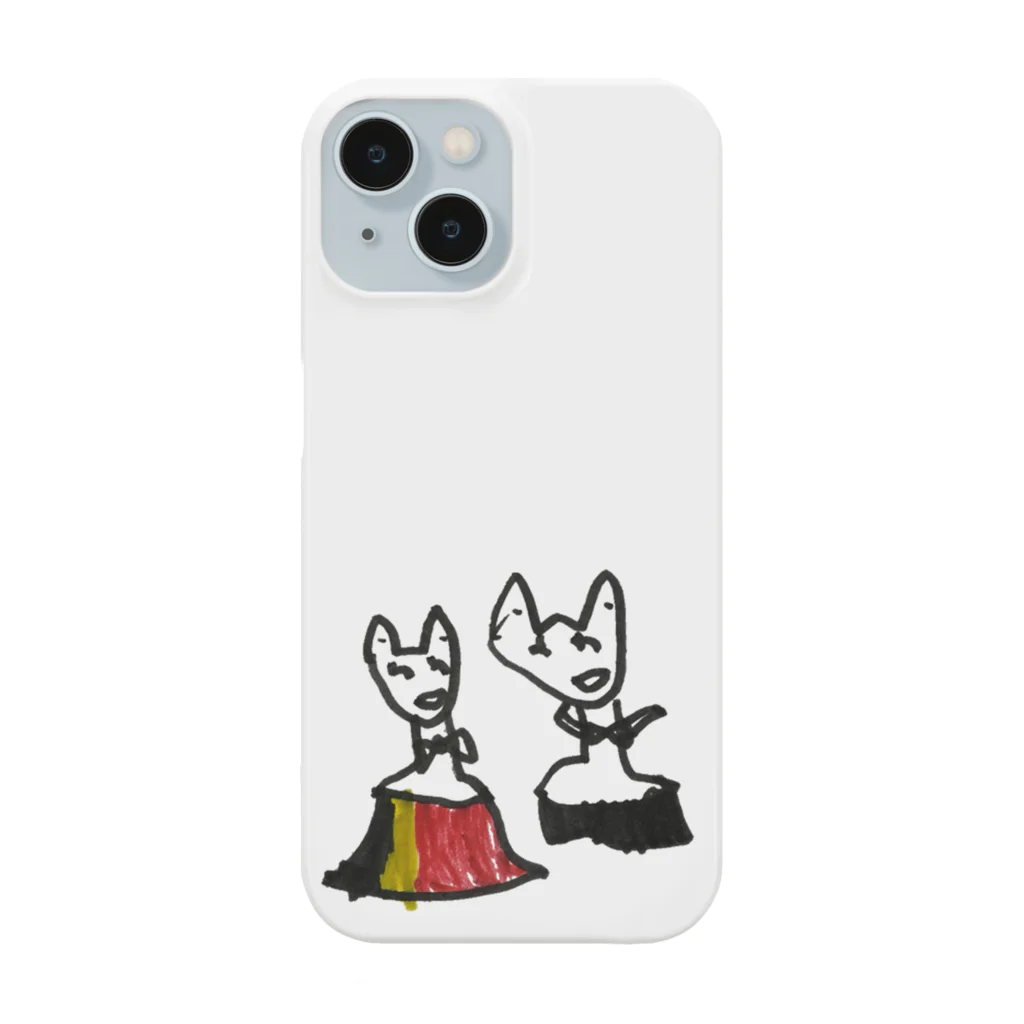 BWfamilyのおやまのきつねのおんなのこ Smartphone Case