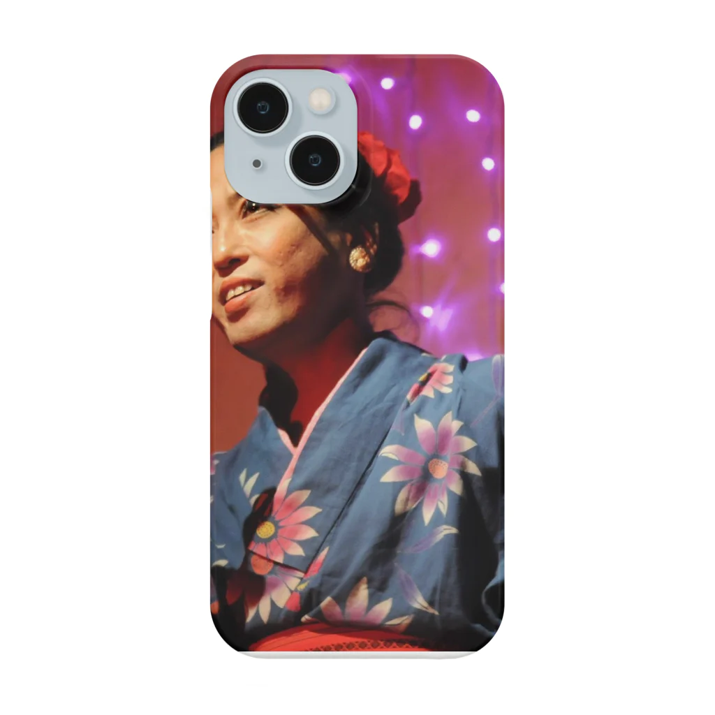 バー弓子の歌唱するアビ子ママ。 Smartphone Case