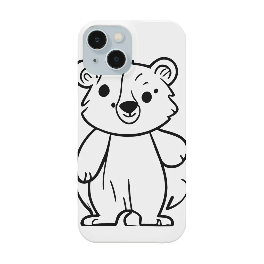 ファンシーTシャツ屋のあれっ?くっま? Smartphone Case