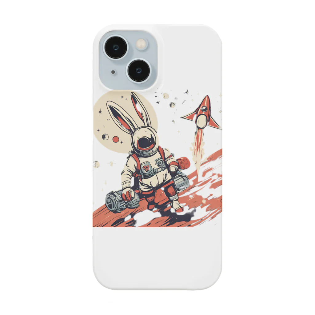 ロケットうさぎのロケットうさぎ　平和維持 Smartphone Case