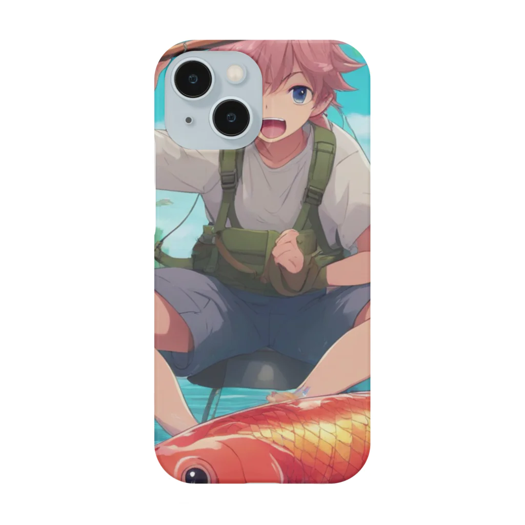 kenbenの釣り好き男子 Smartphone Case