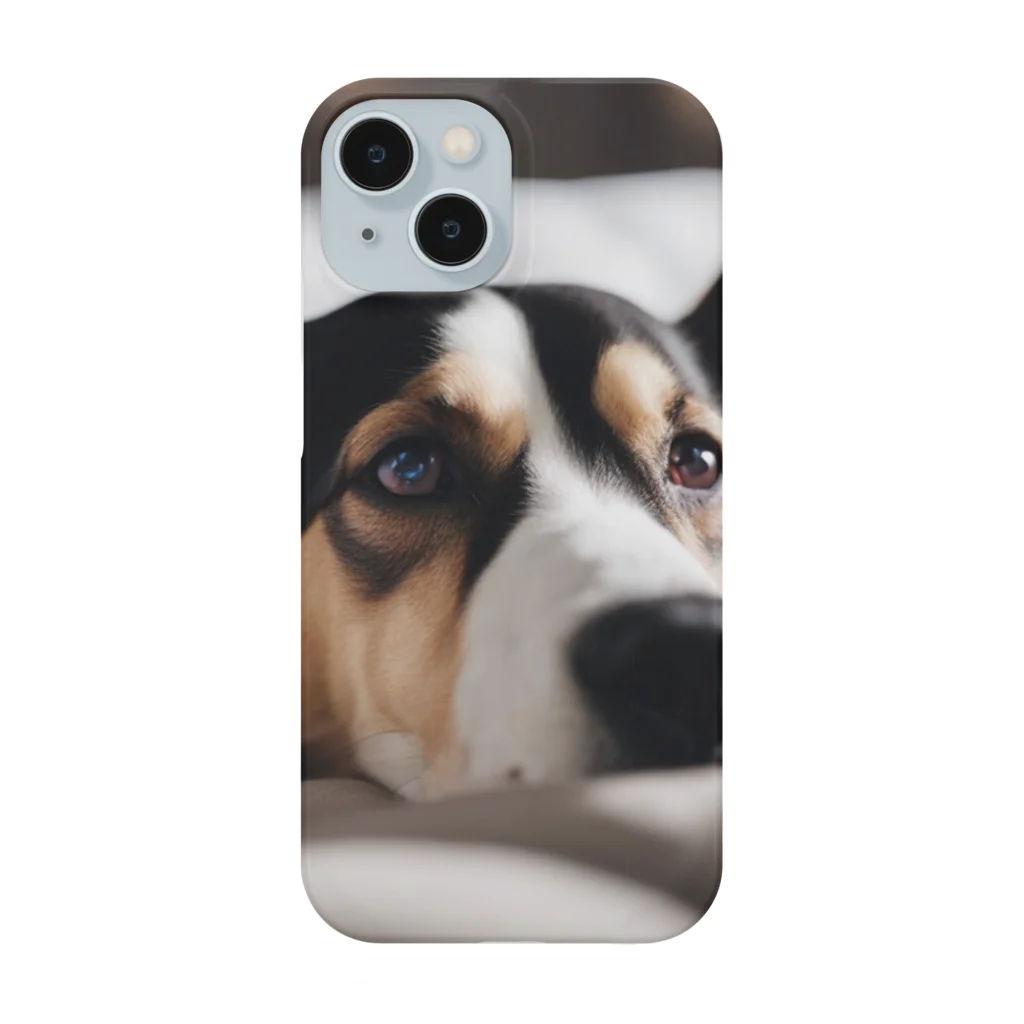 クロスクリエイティブのぬくぬく犬生活 Smartphone Case