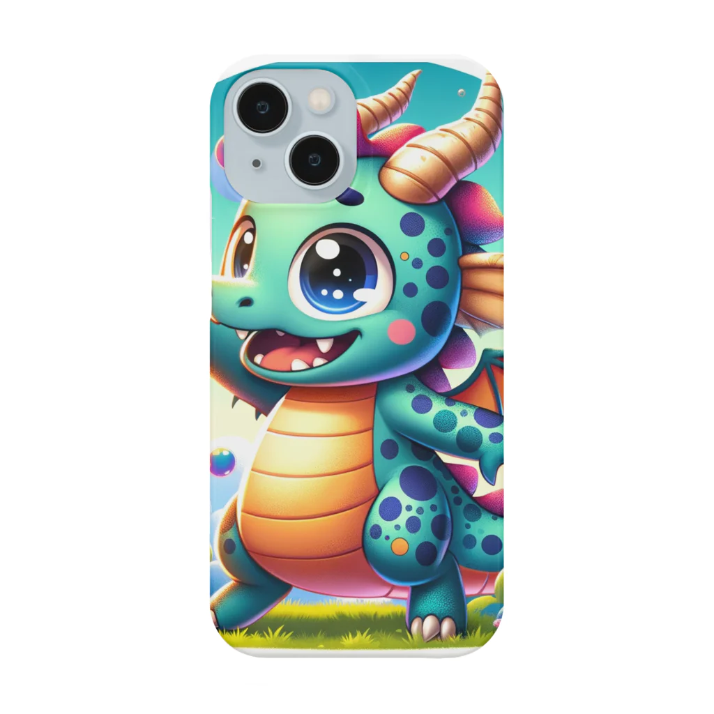 可愛らしいドラゴンのイラストグッズ店のドラゴンモンスター Smartphone Case