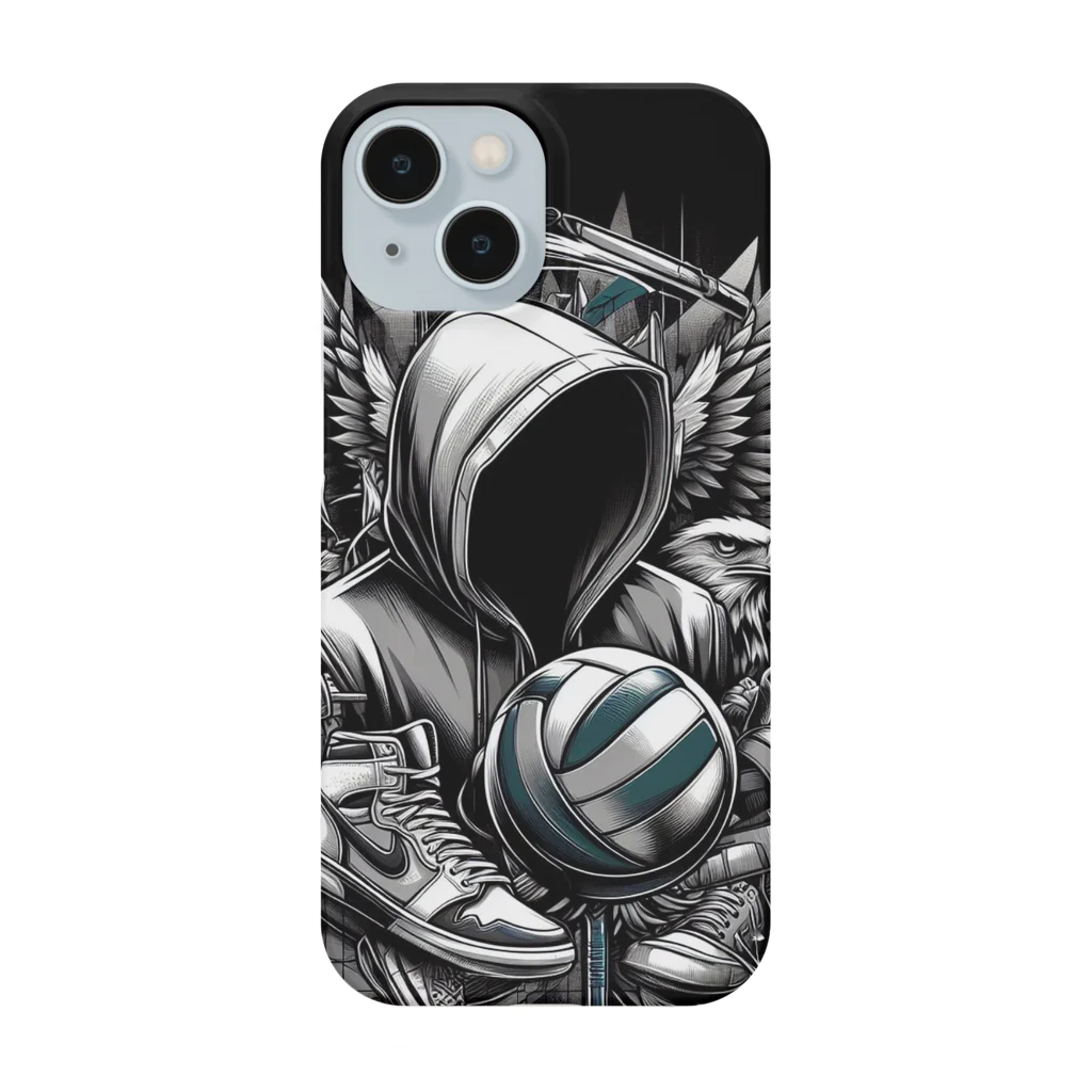 【volleyball online】のバレーボールブランドと最新のデザインセンスが融合した傑作 Smartphone Case