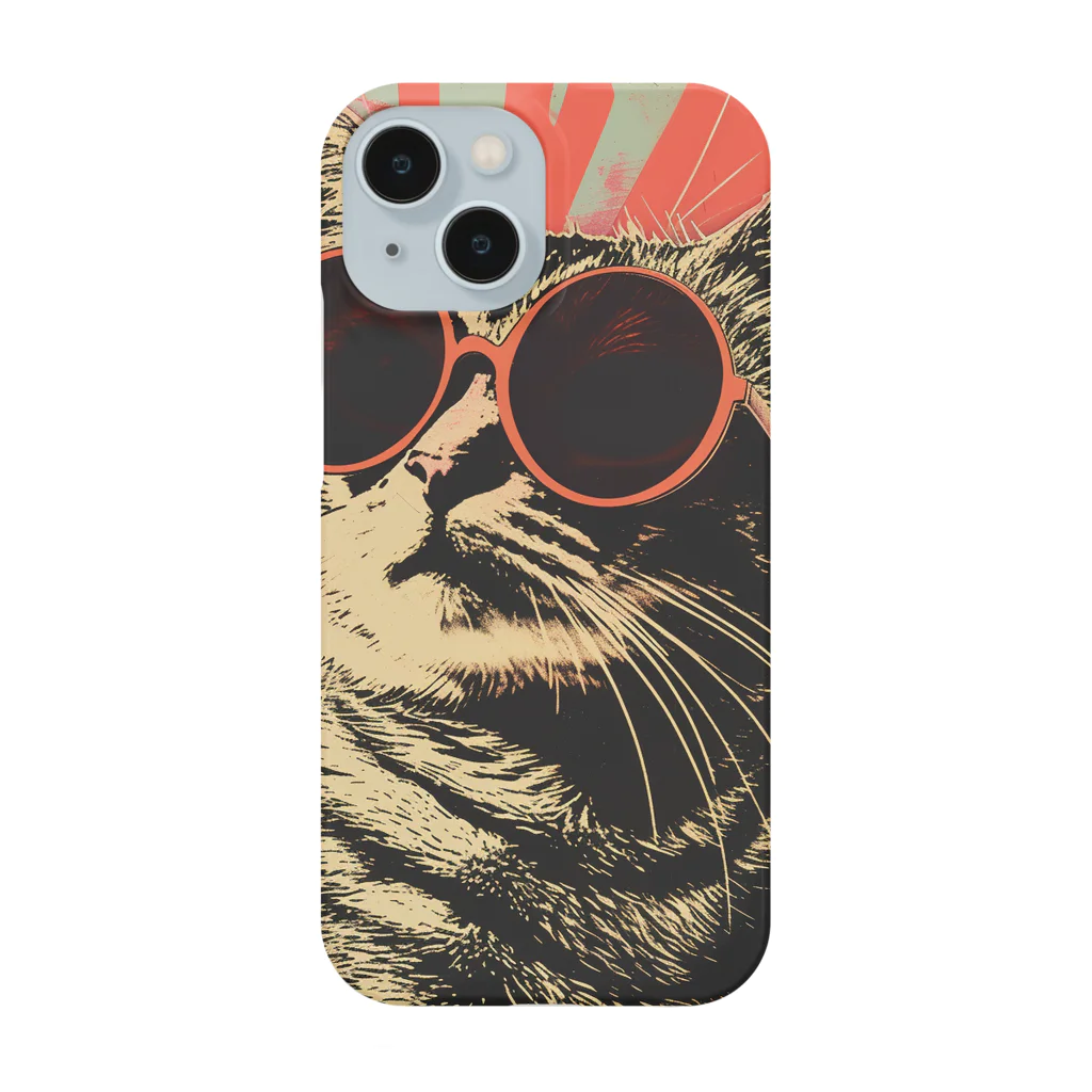 Feelin Shades Studioのサンライズ・スペクタクル・キャット Smartphone Case