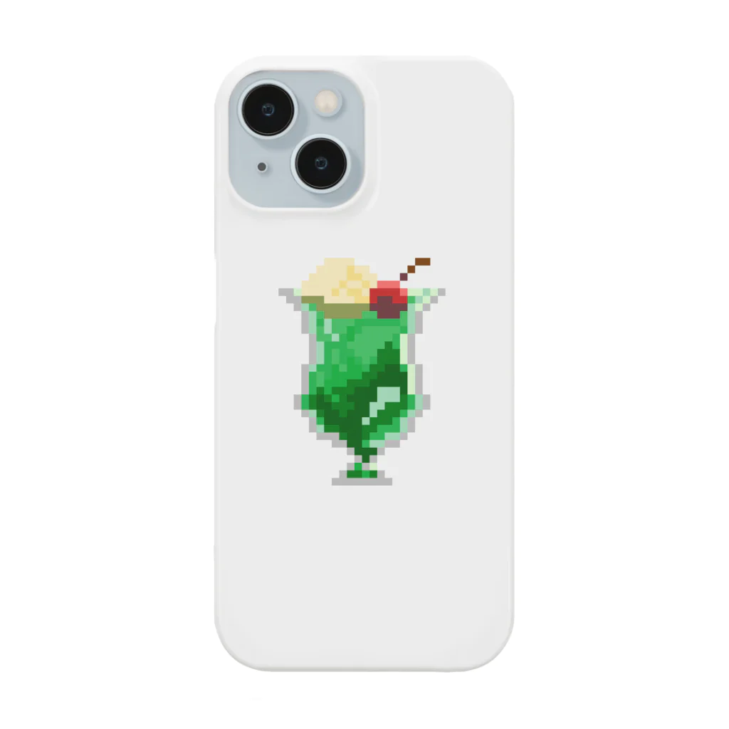 Mitchell_mのドットクリームソーダ(メロン) Smartphone Case