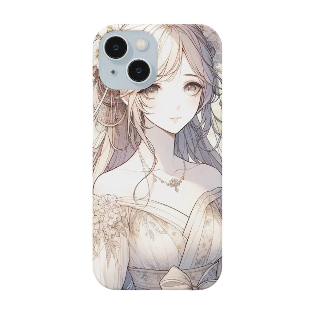 しんがんの繊細なAI美女 Smartphone Case