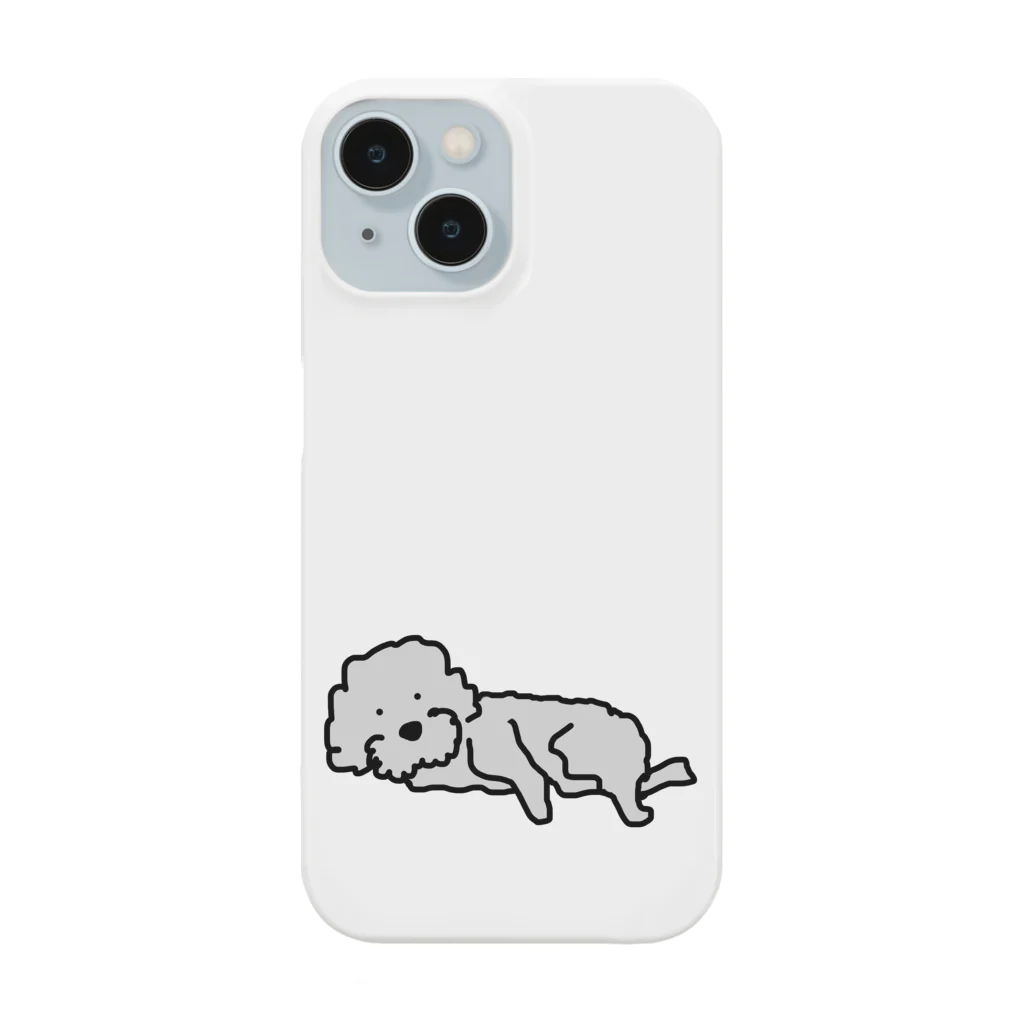 カール亭のなにか？とちょっ起きるワンさん　犬 Smartphone Case