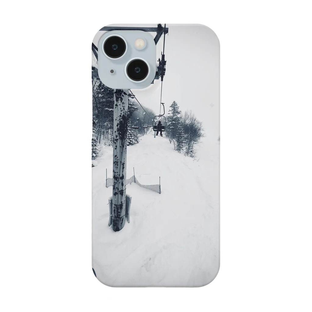 SNOW LIFE JOURNEYのリフトの上で Smartphone Case