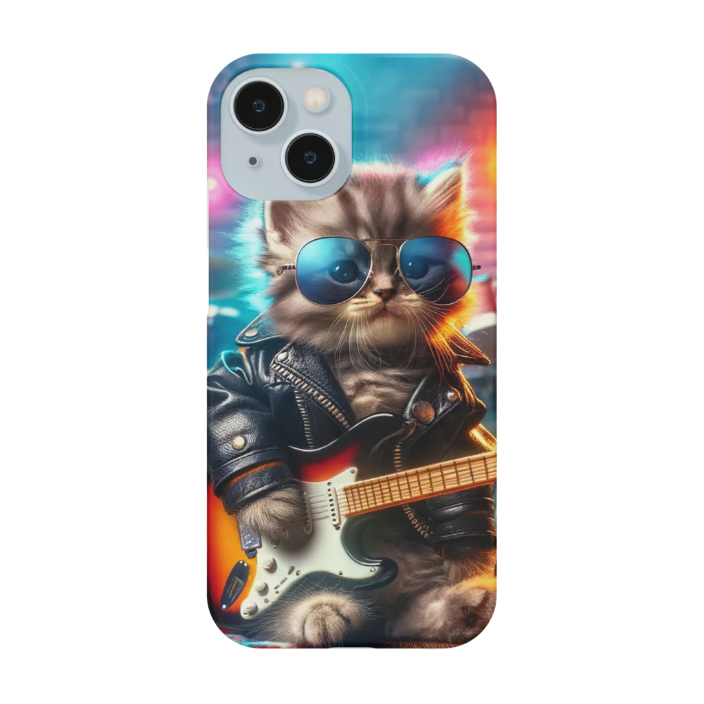 kazhiroの「ロック界の新星！かわいすぎる子猫ちゃんがミュージシャンデビュー！」 Smartphone Case