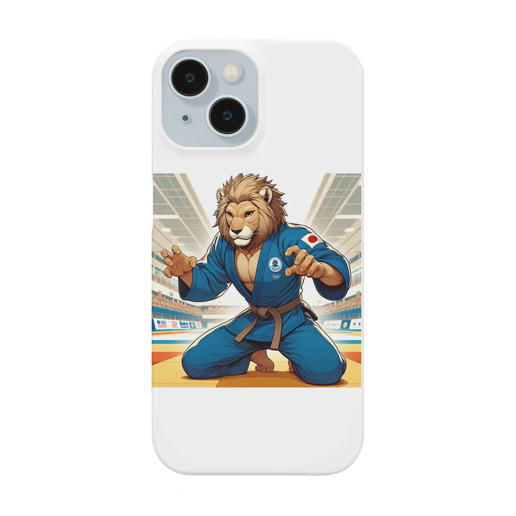 GANZのライオン柔道師範 Smartphone Case