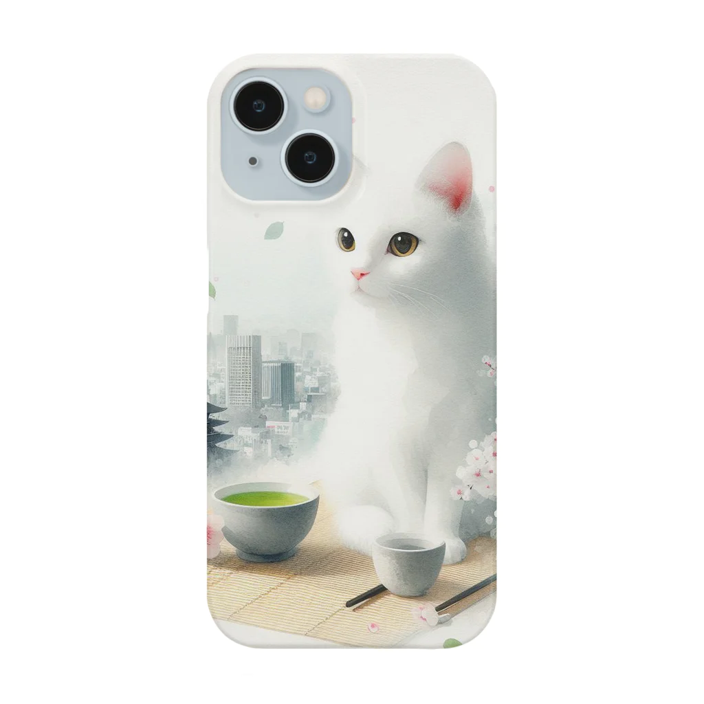 Patroの東京と猫 Smartphone Case