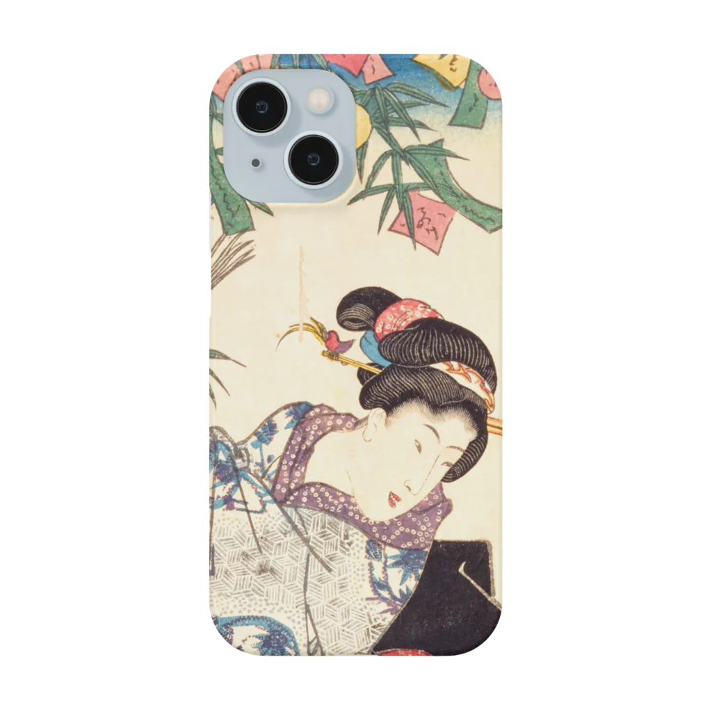 浮世絵ショップ のどぐろ　UKIYOE SHOP NODOGUROの七夕 豊歳五節句遊 / Tanabata Bountiful Year Five Festivals Play Smartphone Case