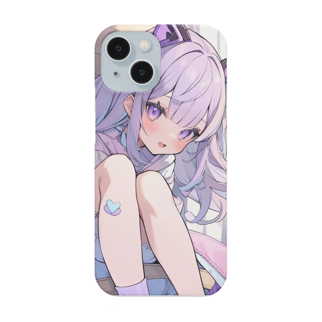 *˚𝔑𝔶𝔲𝔫𝔤𝔢𝔩𝔰 𝔰𝔥𝔬𝔭のパステル猫耳少女③ Smartphone Case