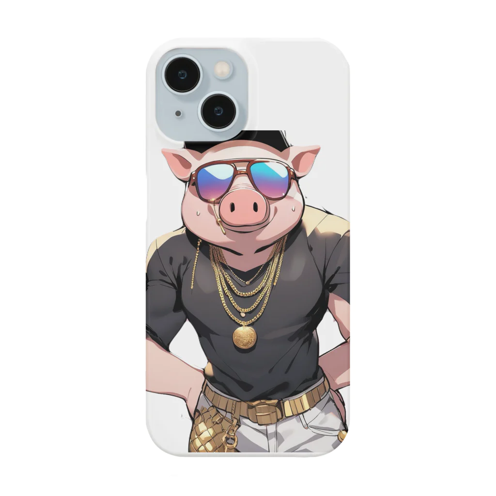 *˚𝔑𝔶𝔲𝔫𝔤𝔢𝔩𝔰 𝔰𝔥𝔬𝔭のヒップホップアニマルズ ブタ Smartphone Case