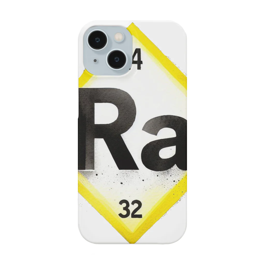 science closet（科学×ファッション）の元素シリーズ　~ラジウム Ra~ スマホケース